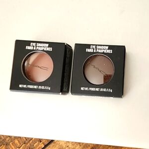 MAC eye shadow. Unopened   in box. Matte Embark and  Satin Haux
